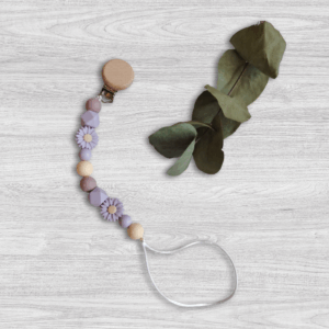 Flower Beads Purple