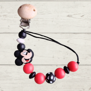 Black & red Mickey Mouse
