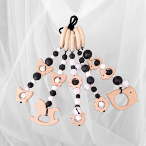 Black & White Playgym Dangle