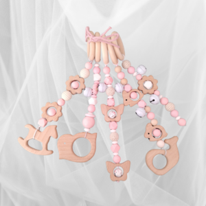 Pink & White Playgym Dangle